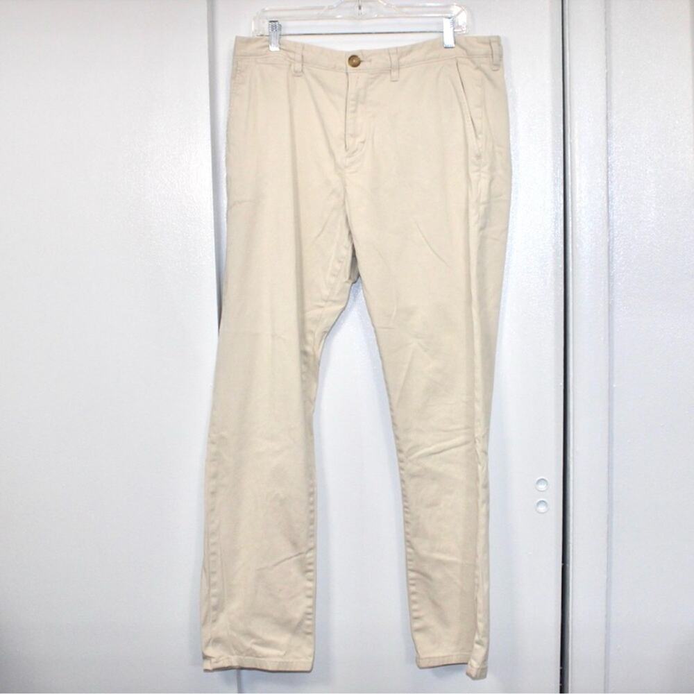Johnnie-O‎ Tan Straight Legs Men's Pants Size 35x34